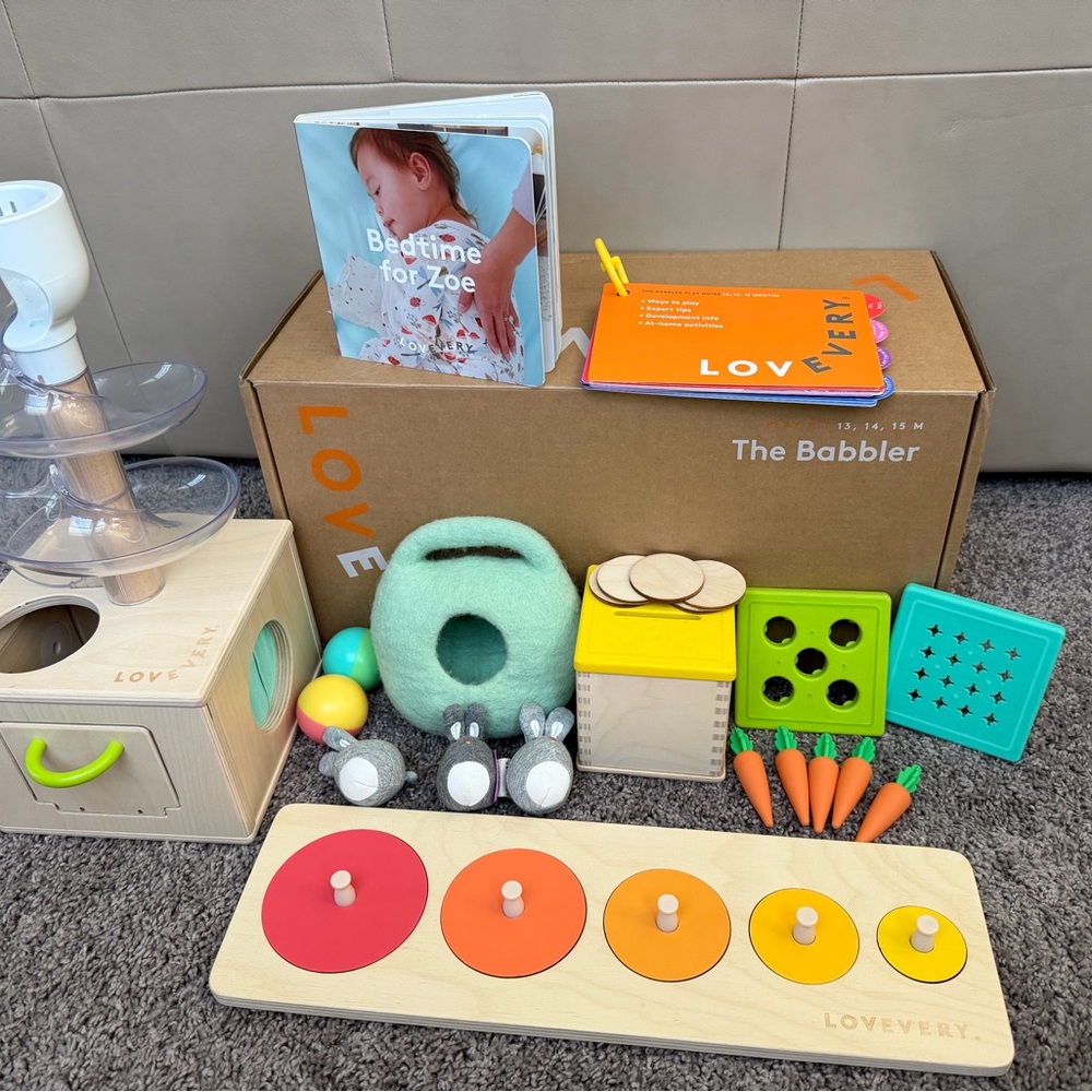 Lovevery The Babbler Play Kit for 13-15 Months